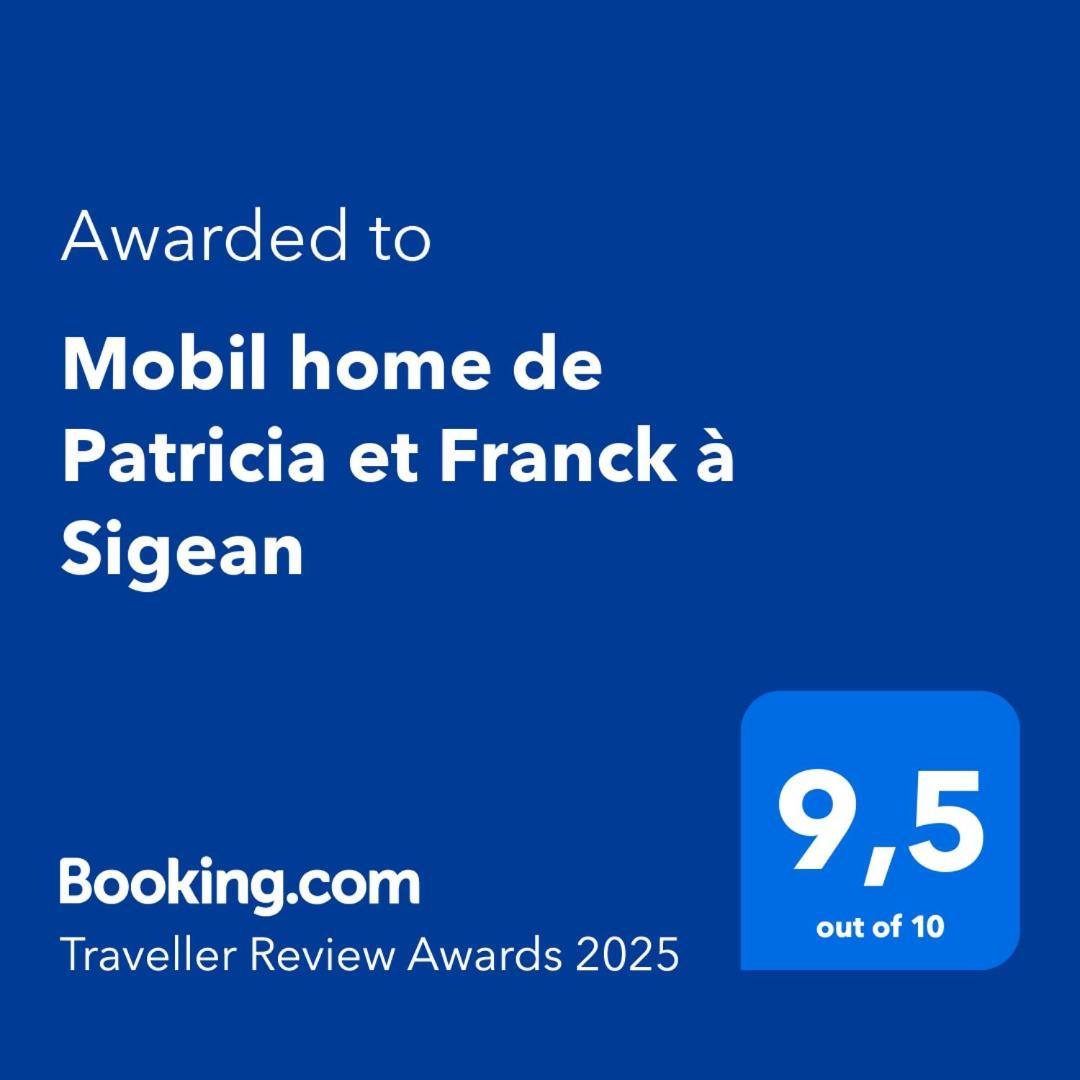 Mobil Home De Patricia Et Franck A Сижан Экстерьер фото